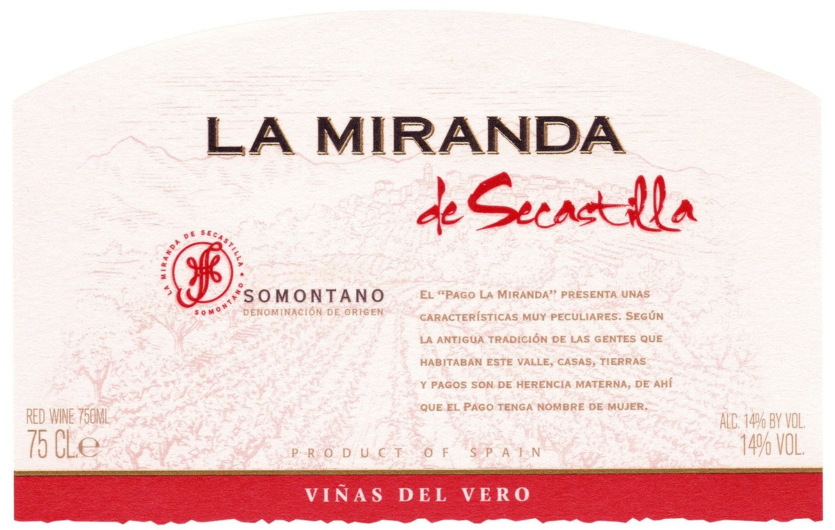 MIRANDA SECASTILLA - Tinto