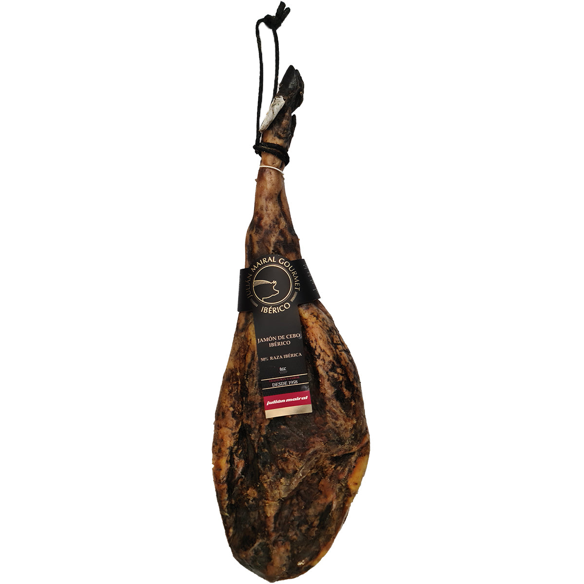 Jamón Ibérico 50% Cebo - Julián Mairal 7 kg. a 8 kg y 8kg. a 9 kg.